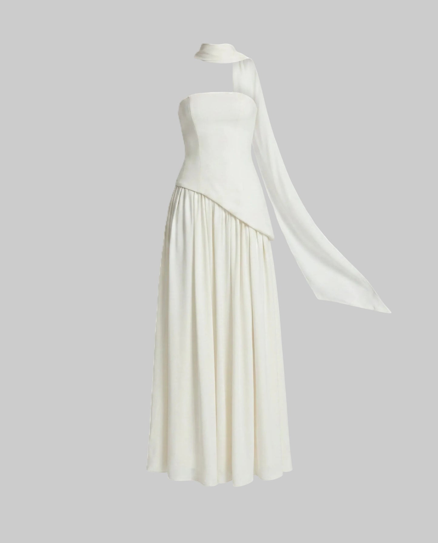 VESTIDA DE ESPALDA CRUZADA