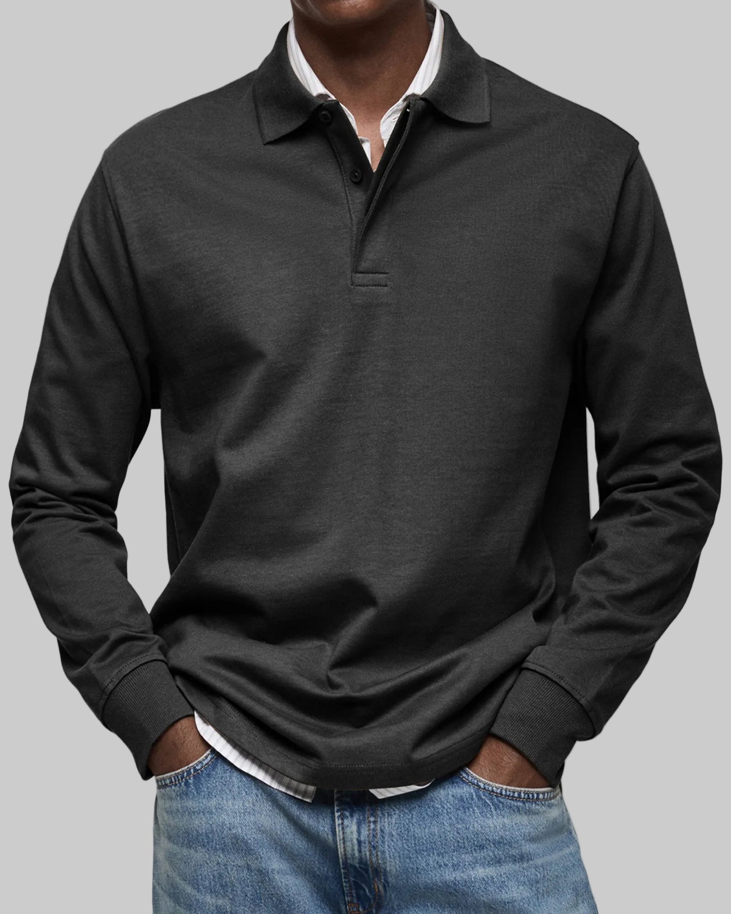 POLO DE MANGA LARGA