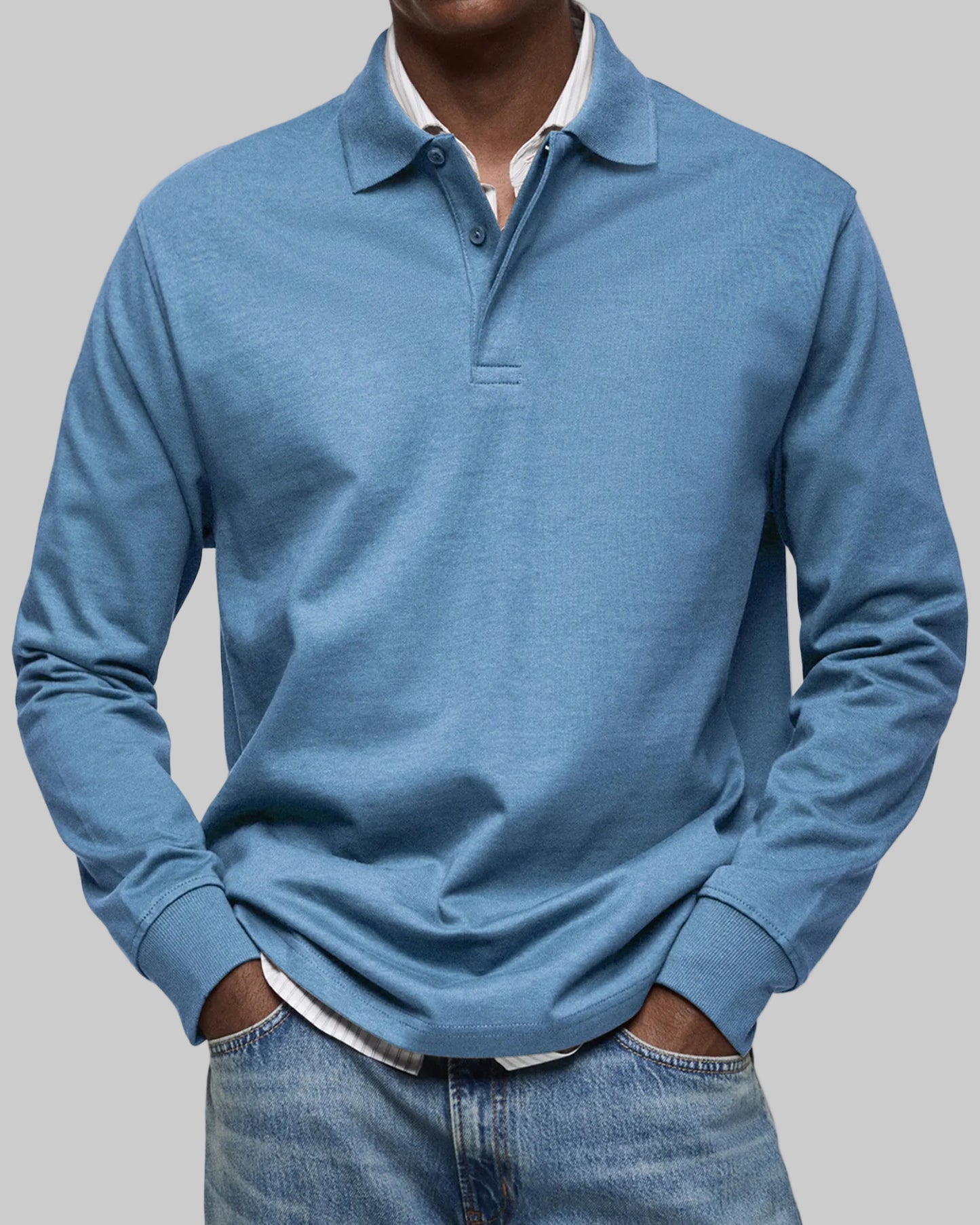 POLO DE MANGA LARGA
