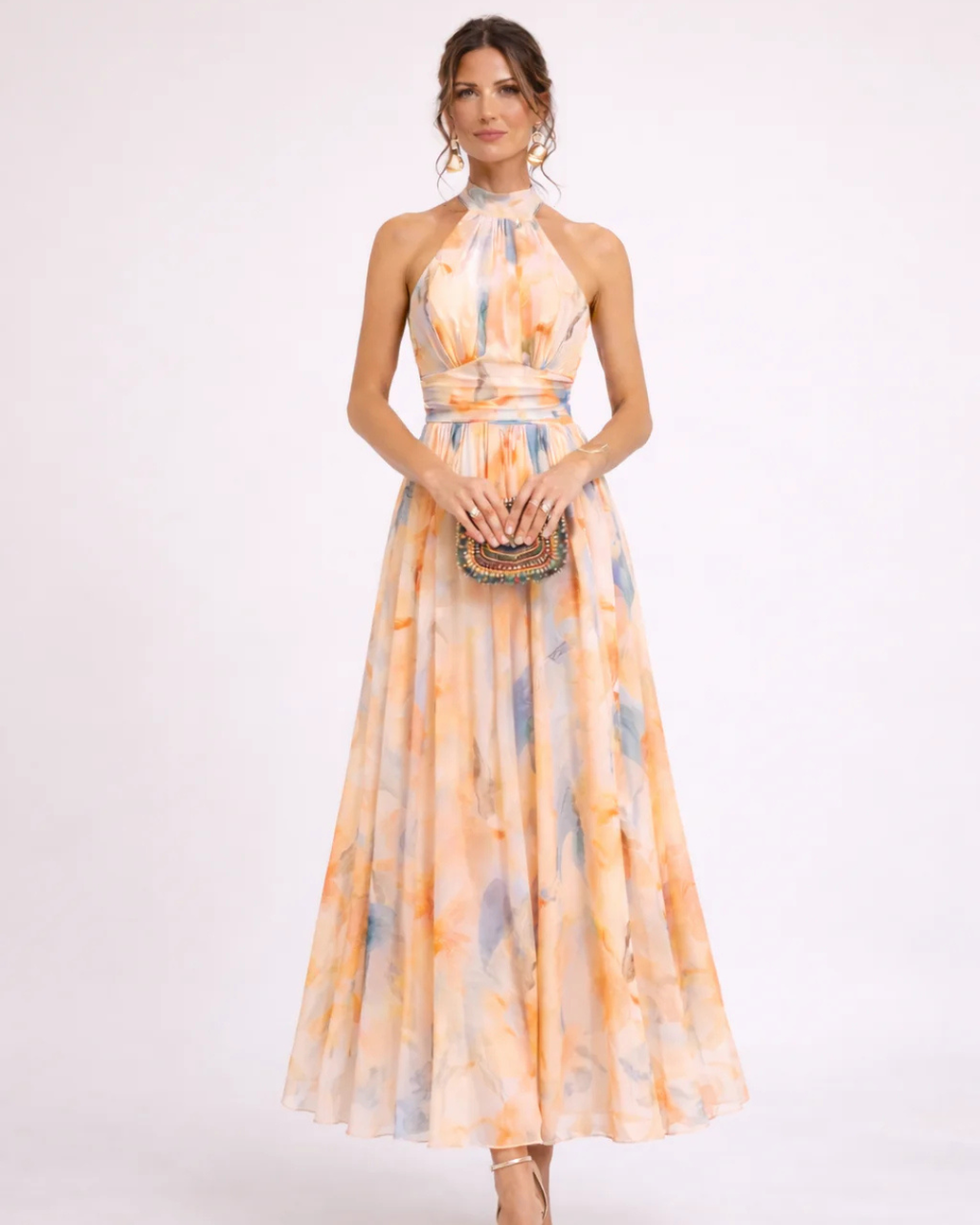 VESTIDO MAXI HALTER