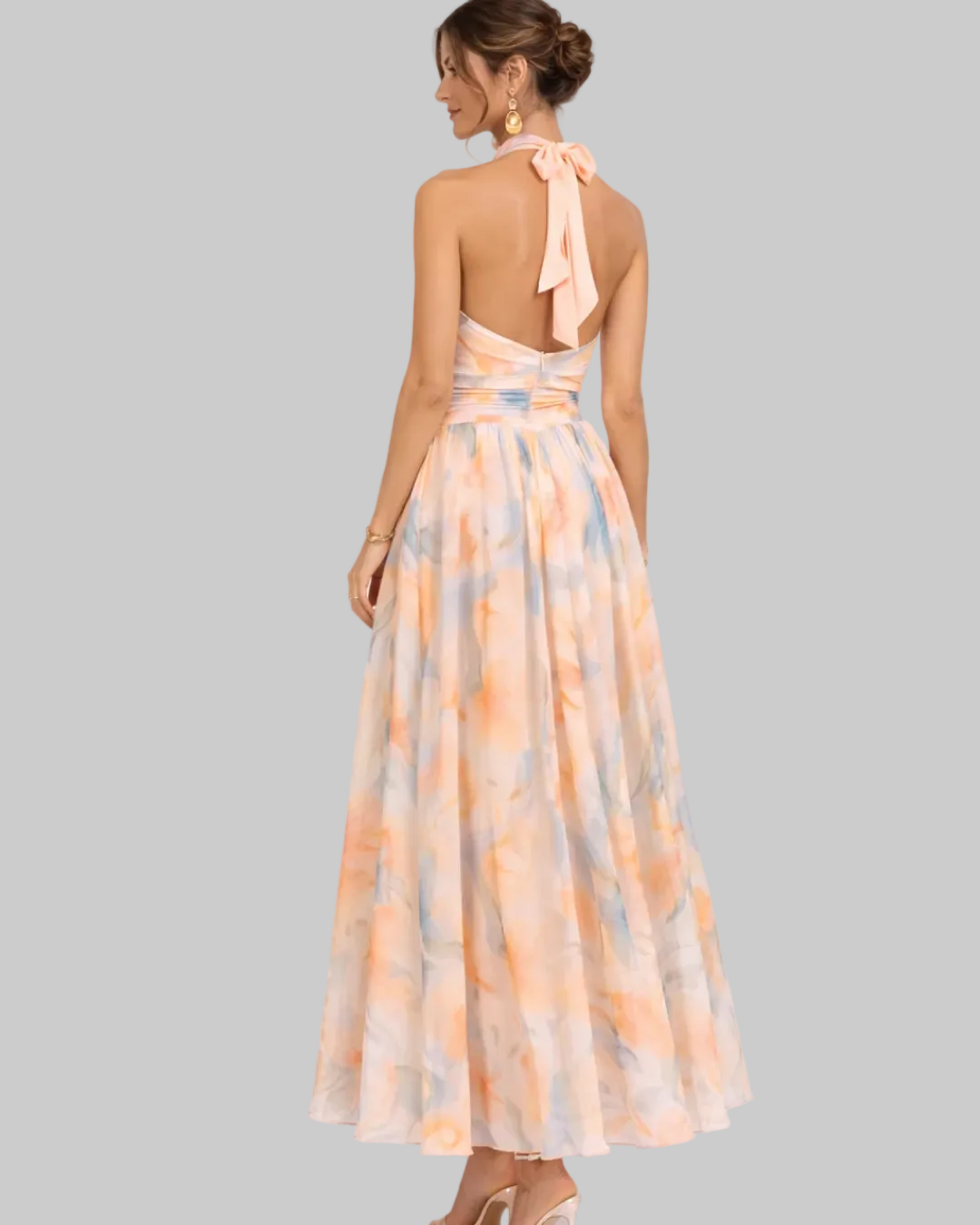 VESTIDO MAXI HALTER