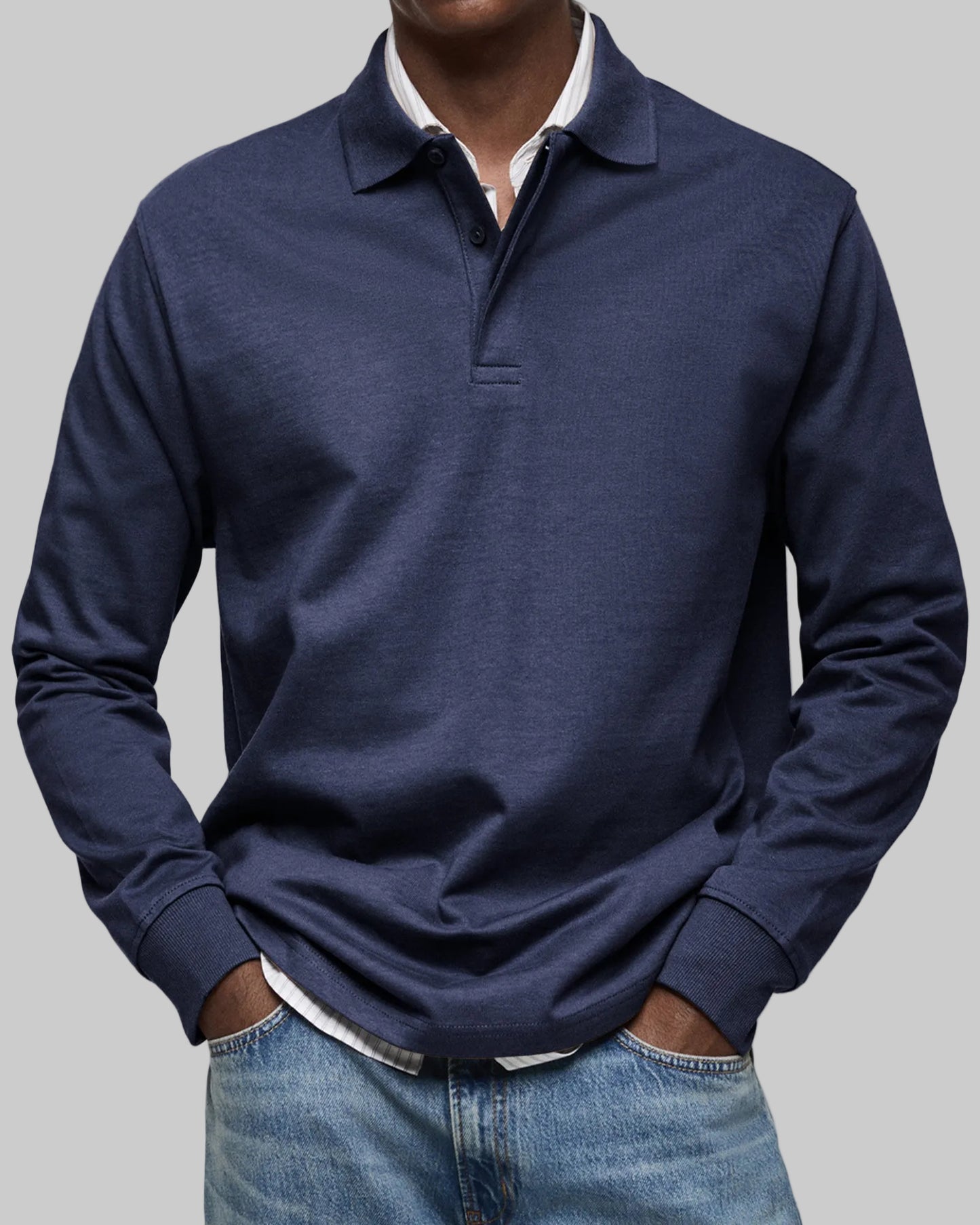 POLO DE MANGA LARGA