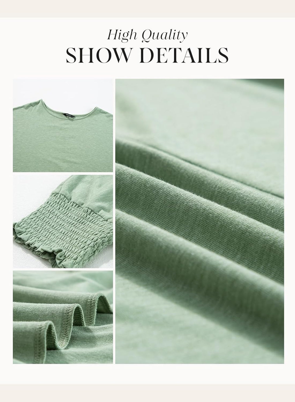 BLUSA SENCILLA CON ESCOTE REDONDO