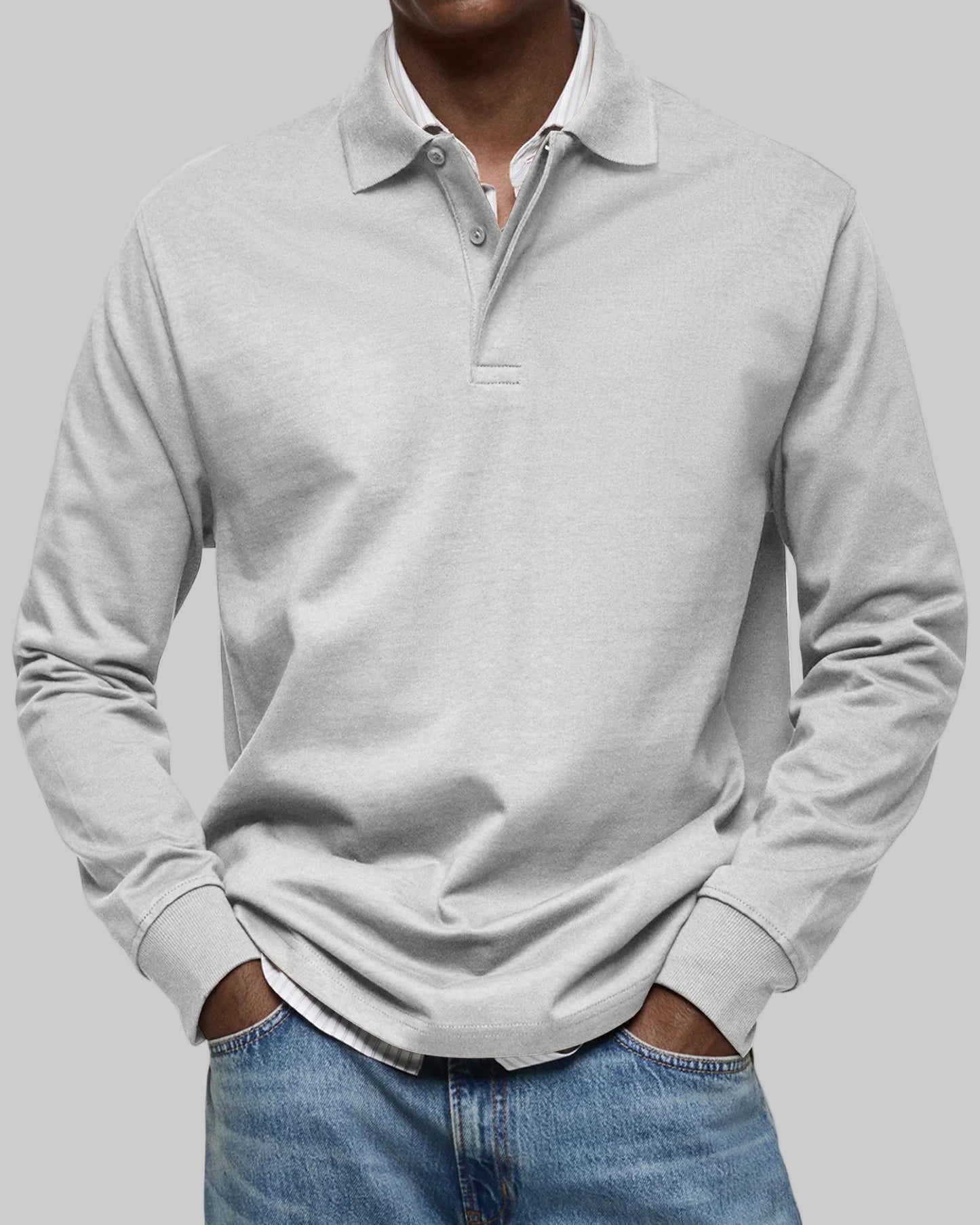 POLO DE MANGA LARGA