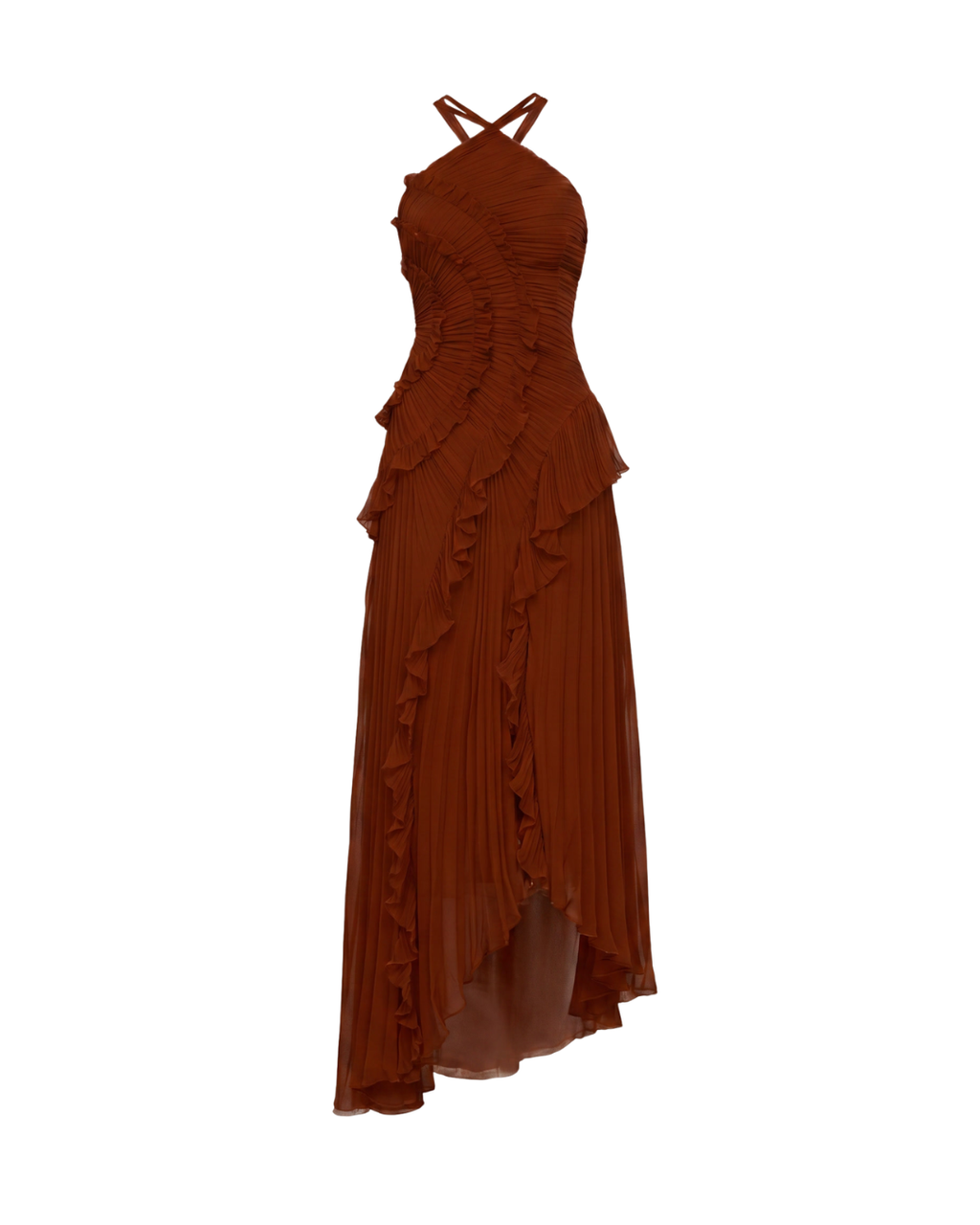 VESTIDO DE PLIEGUES