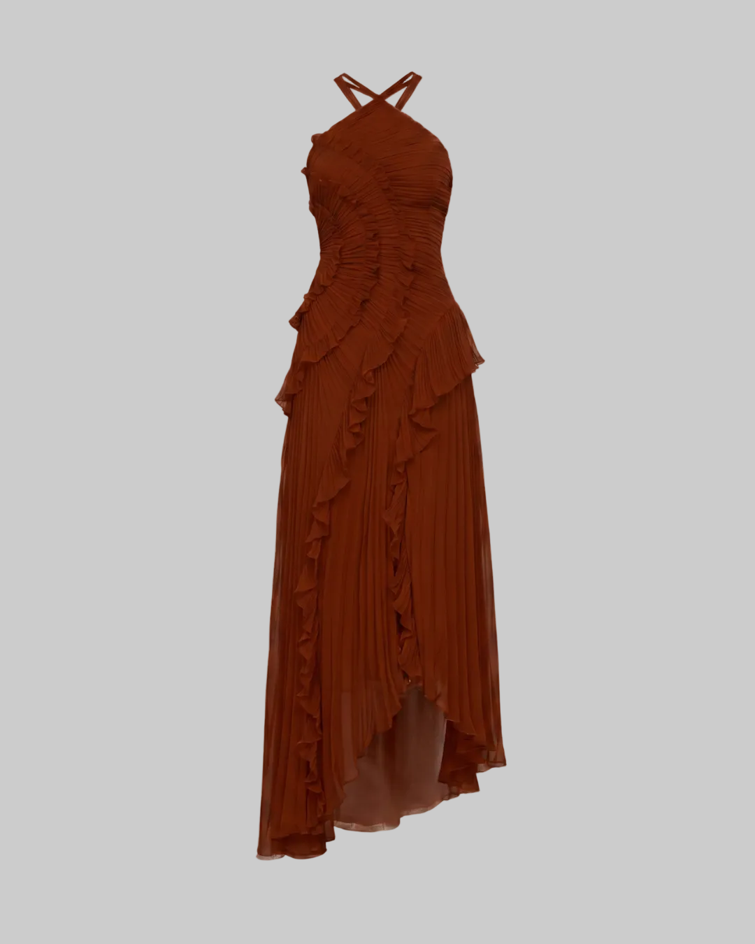 VESTIDO DE PLIEGUES