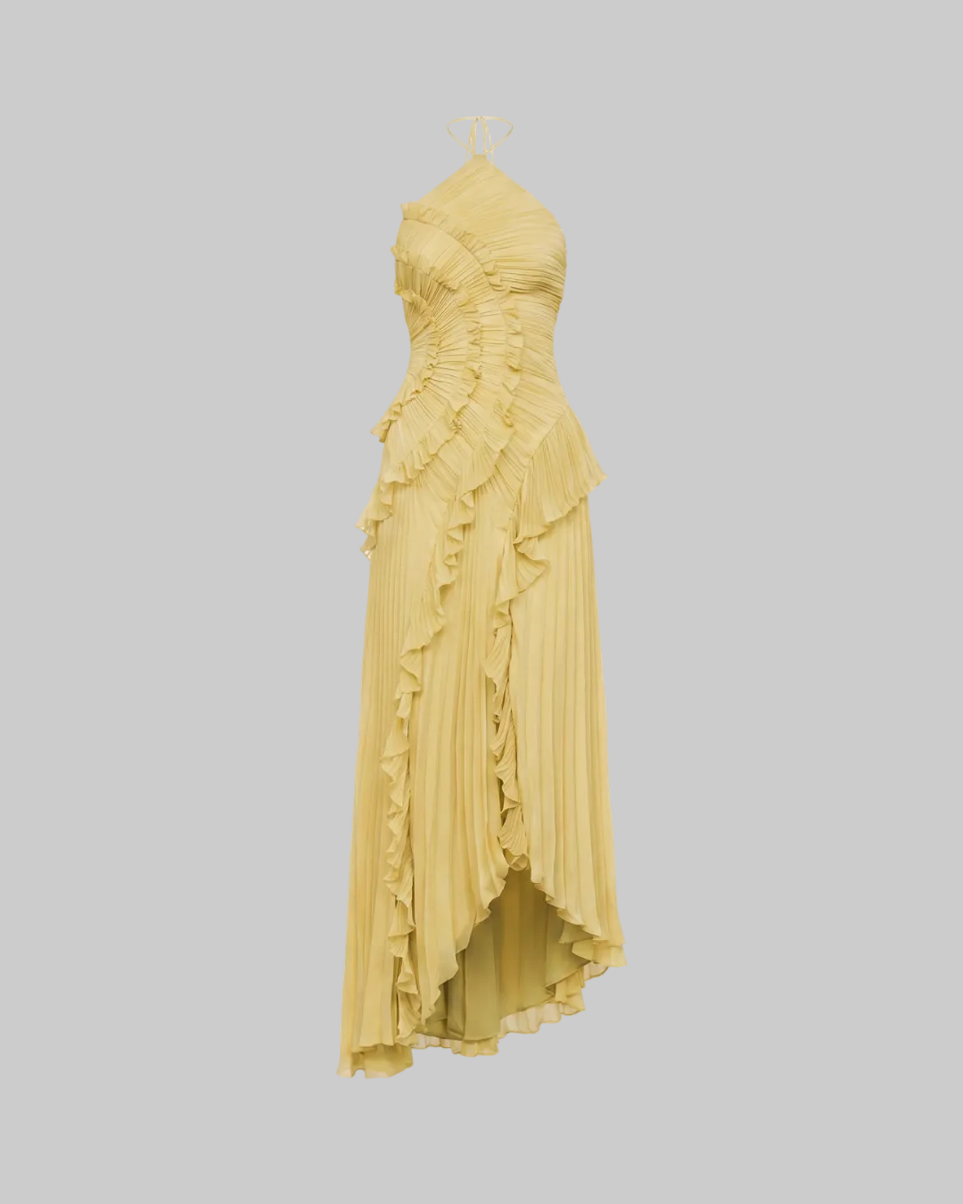 VESTIDO DE PLIEGUES