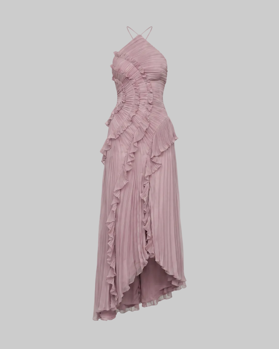 VESTIDO DE PLIEGUES