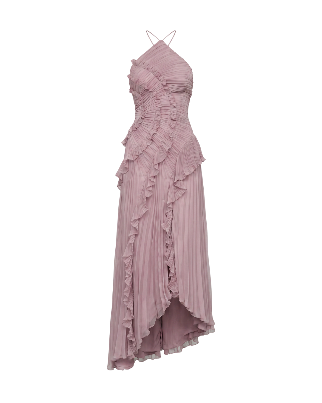 VESTIDO DE PLIEGUES