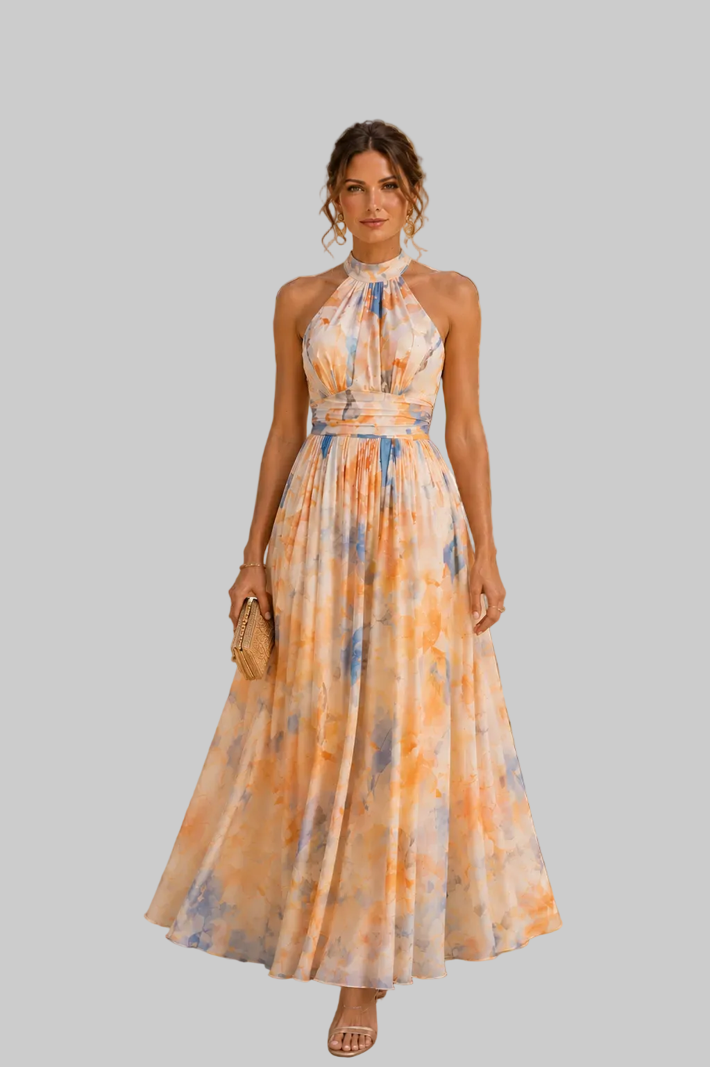 VESTIDO MAXI HALTER