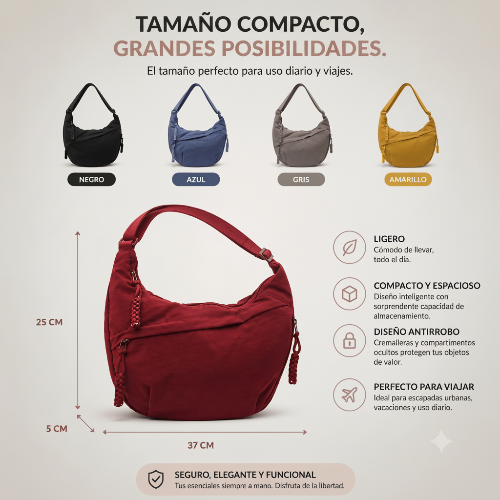 CLARA- BOLSO DE HOMBRO
