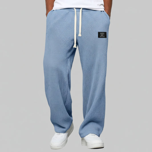 PANTALONES ANCHOS CON CINTURA AJUSTABLE