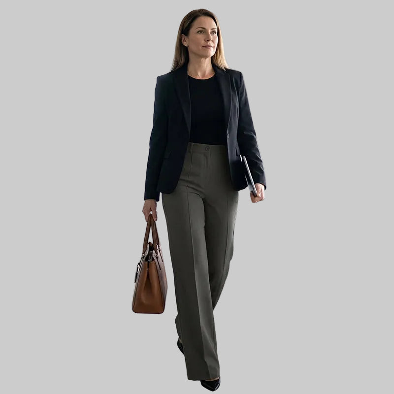 PANTALONES DE VESTIAR DE TALLA ALTA