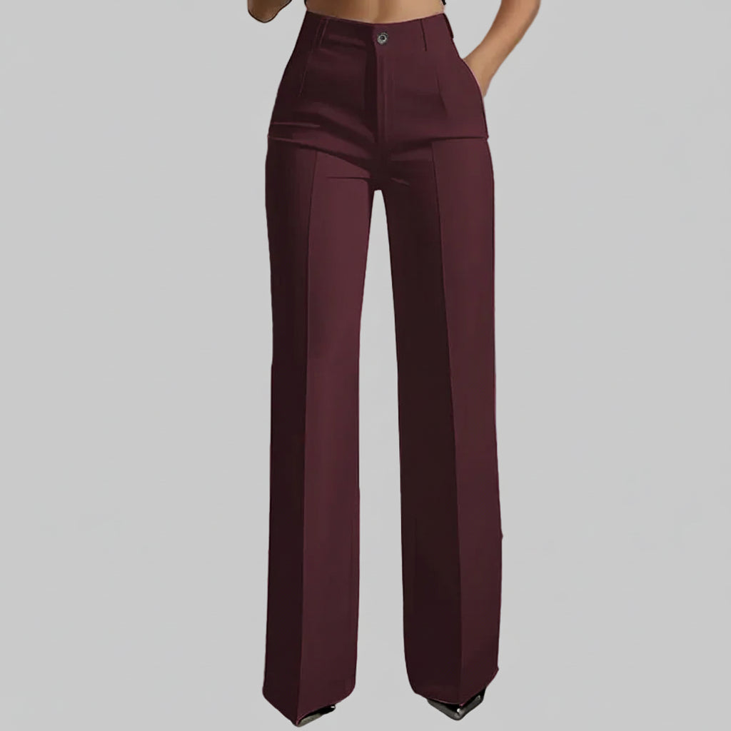 PANTALONES DE VESTIAR DE TALLA ALTA